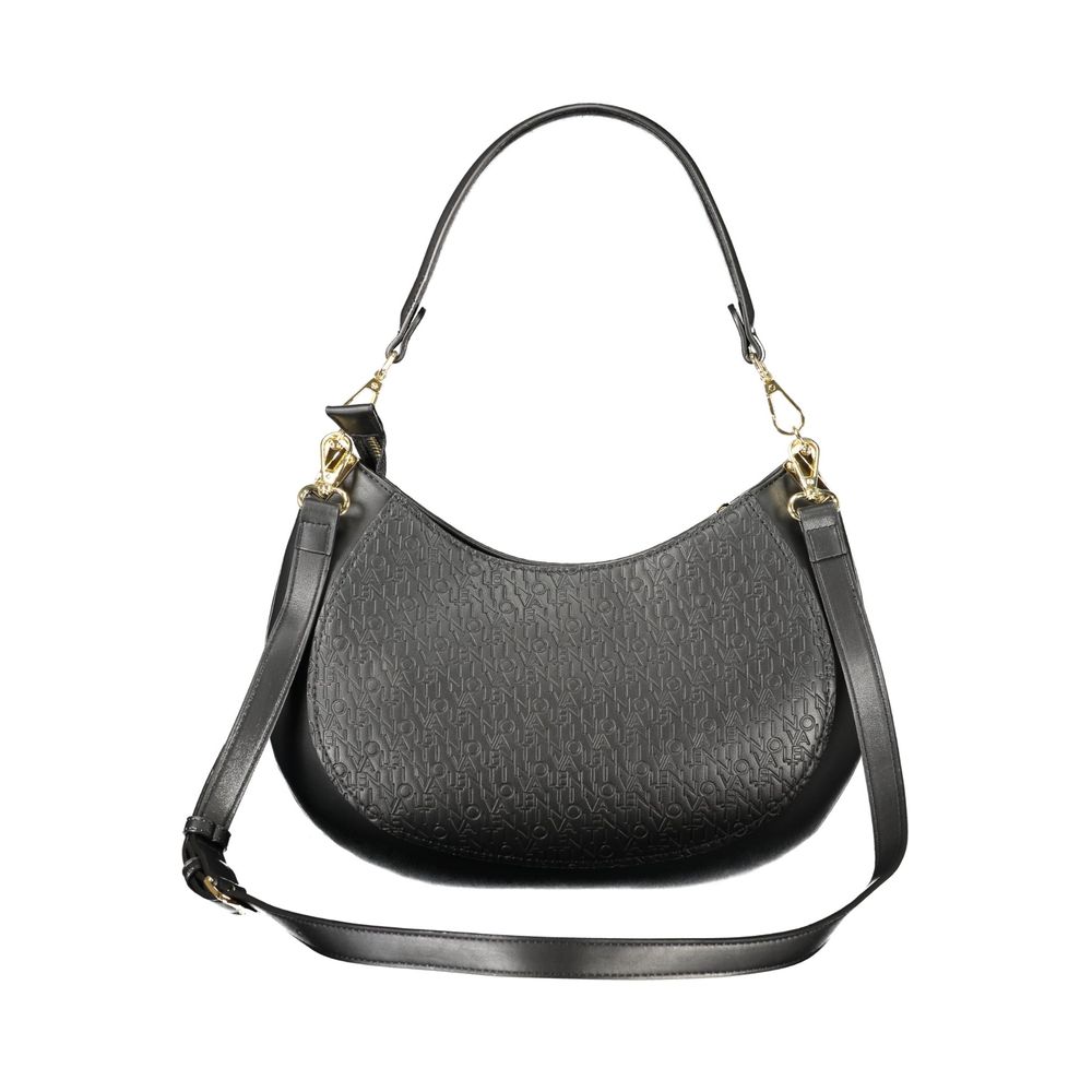 Mario Valentino Black Polyurethane Women's Bag Mario Valentino
