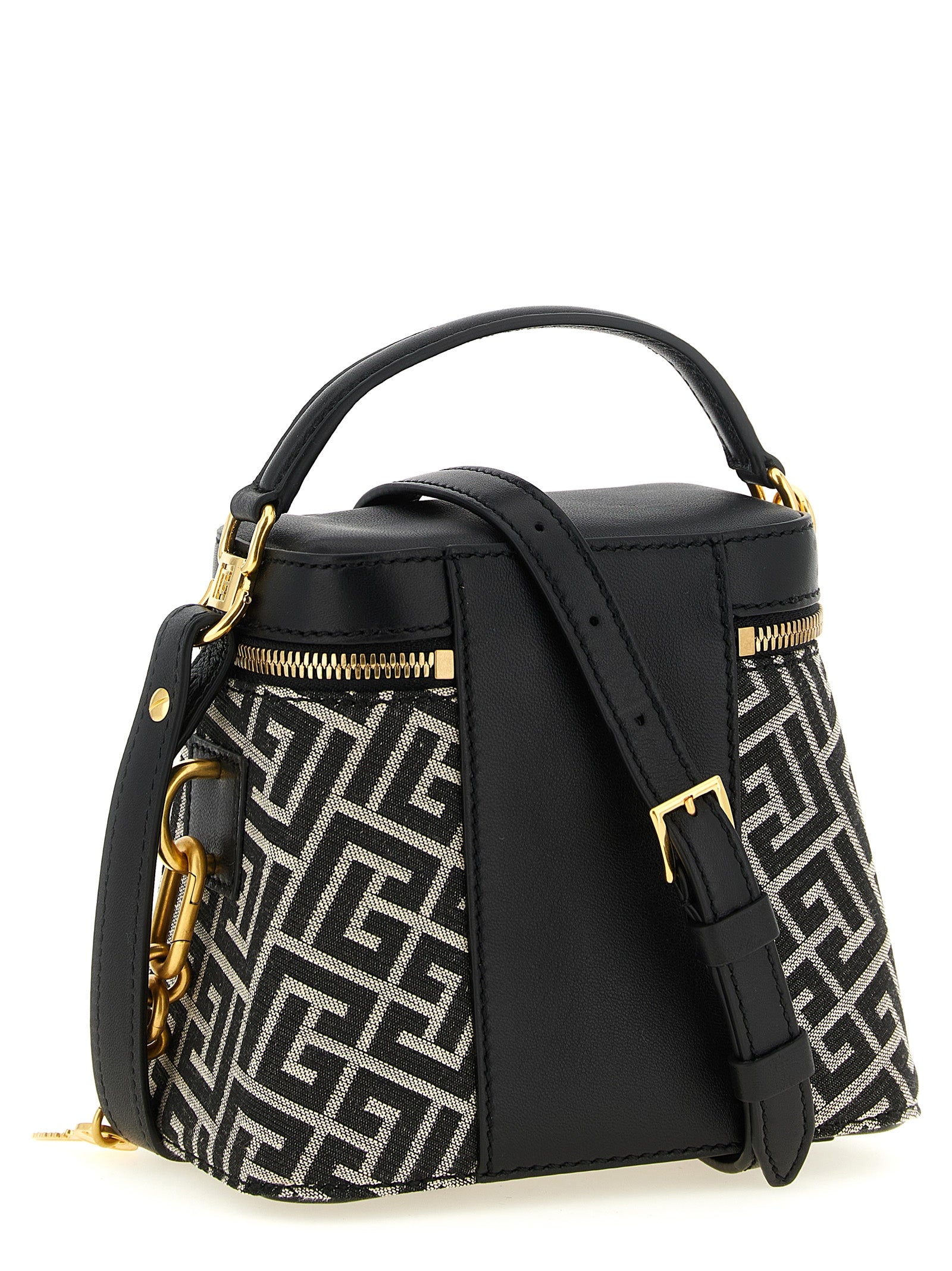 Balmain Bicolor Polyester Handbag Balmain