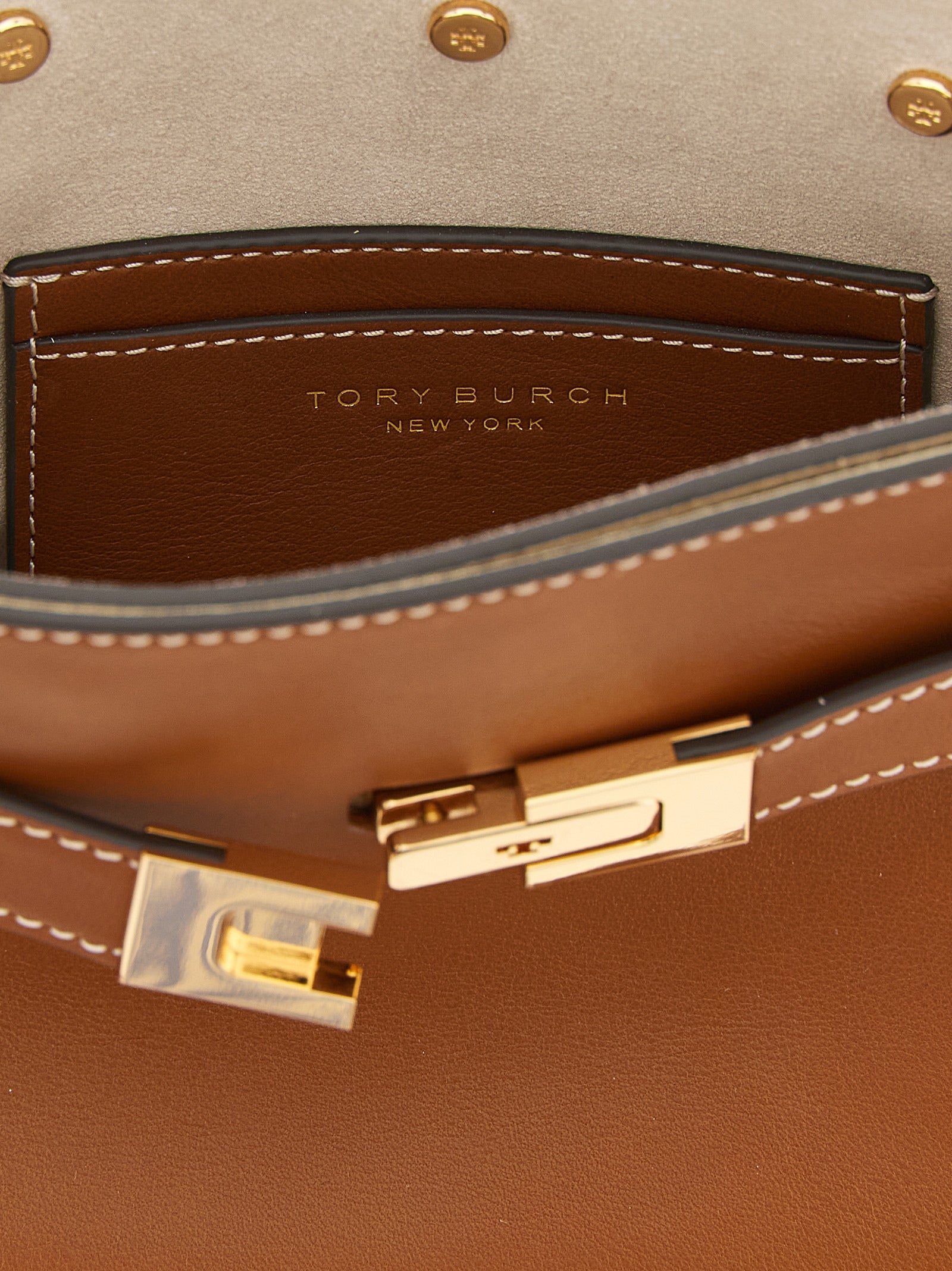 Tory Burch Brown Cowhide Crossbody Bag Tory Burch