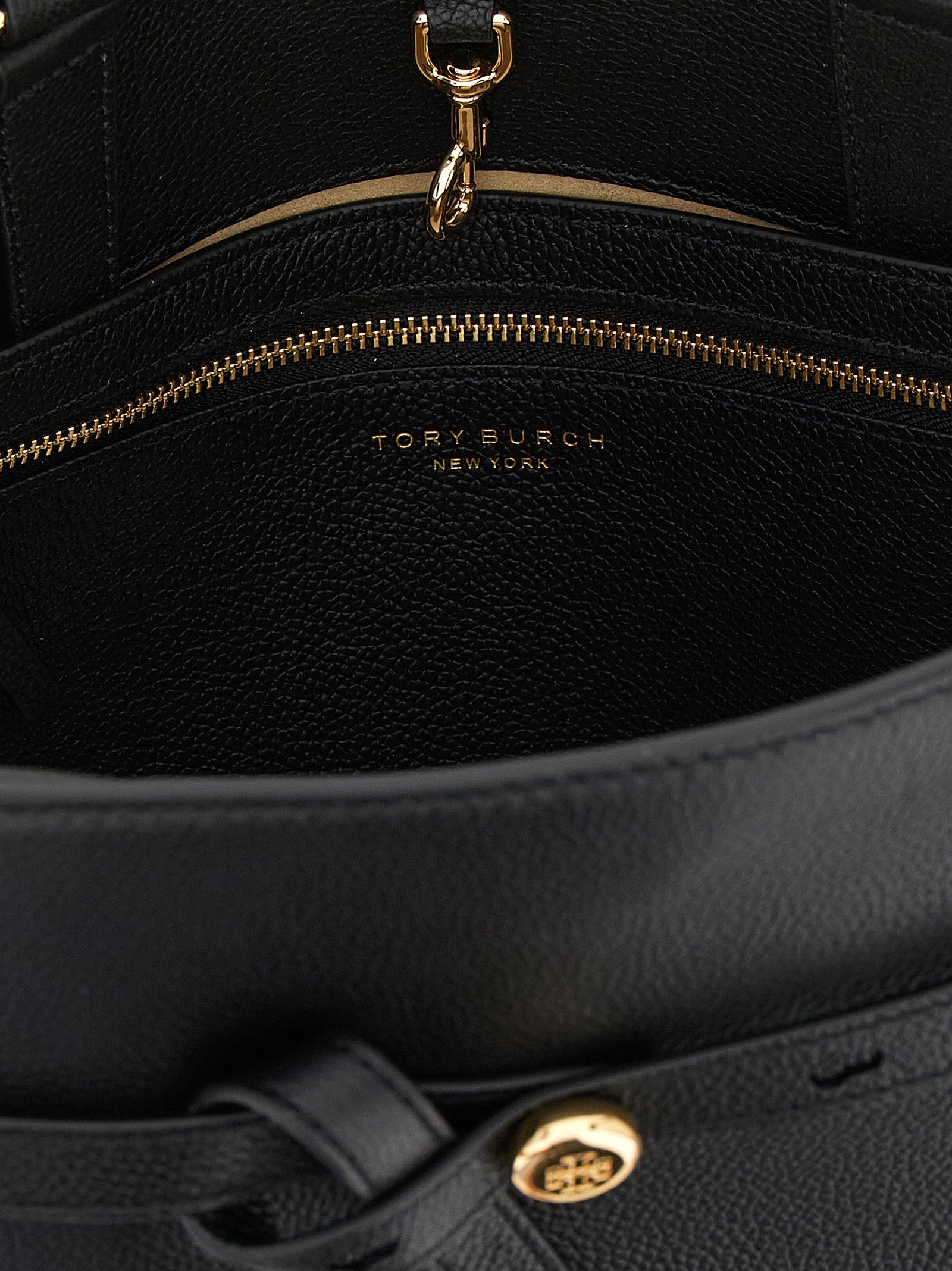 Tory Burch Black Cowhide Crossbody Bag Tory Burch