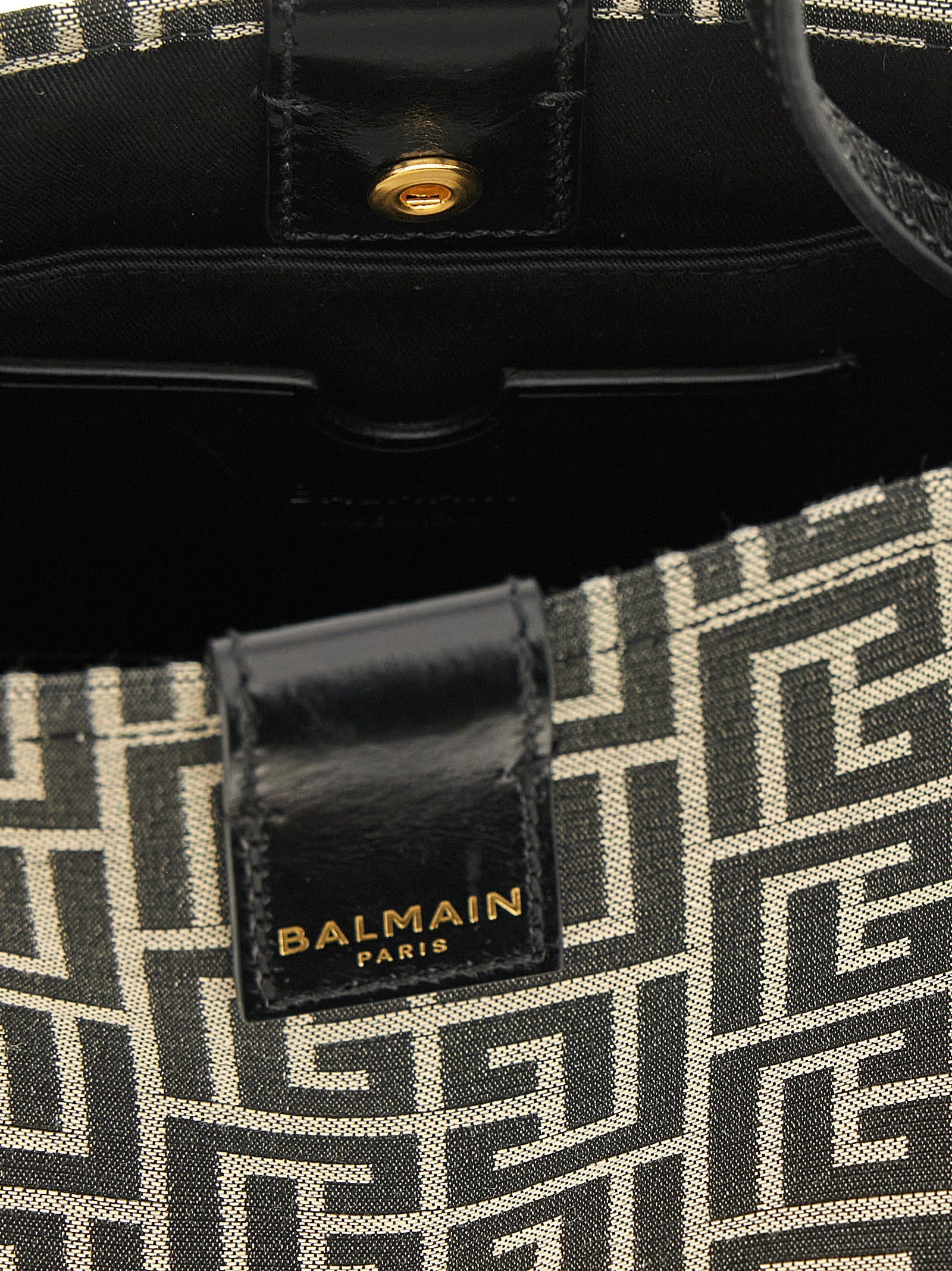 Balmain Bicolor Cotton Shoulder Bag Balmain
