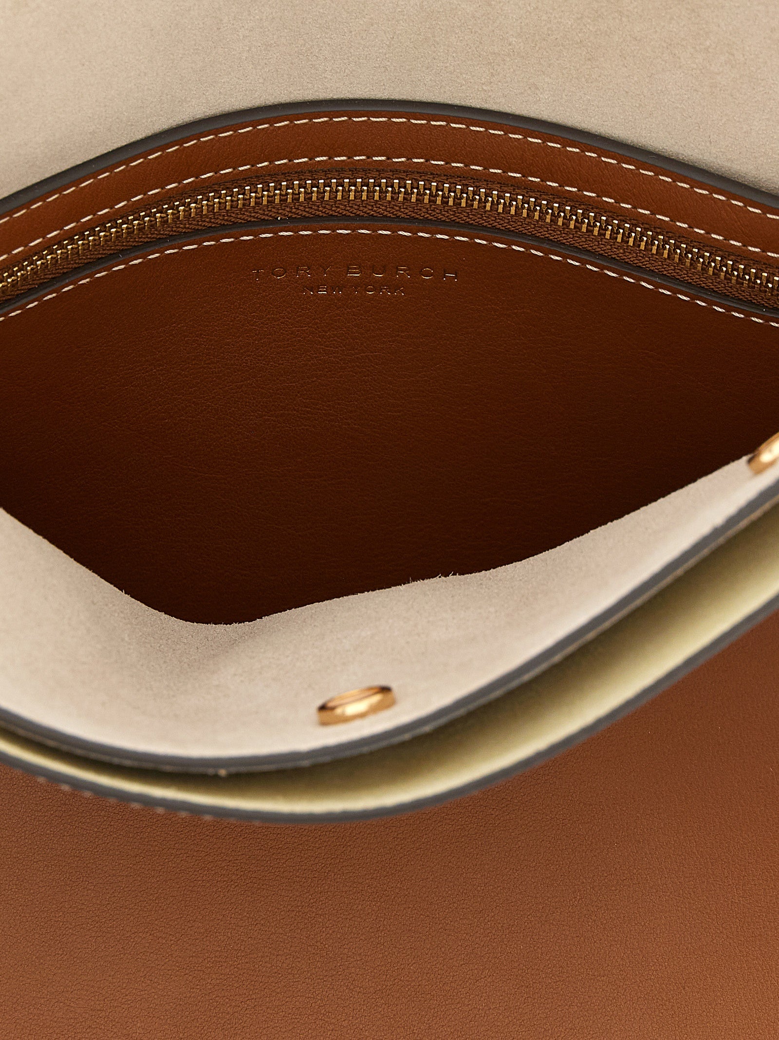 Tory Burch Brown Cowhide Crossbody Bag Tory Burch
