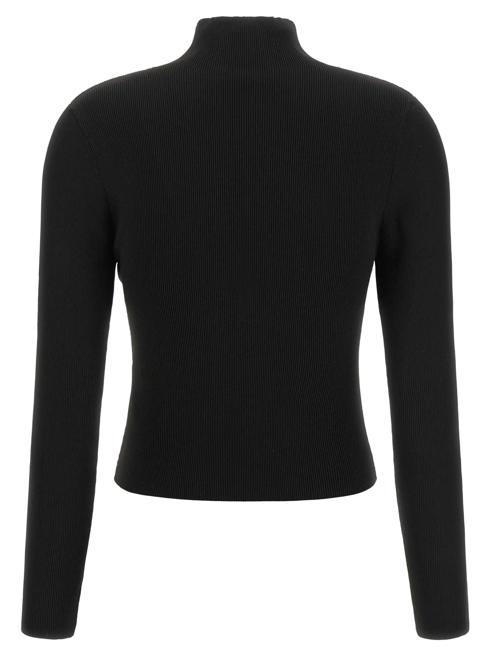Alexander Wang Black Polyamide Cardigan Alexander Wang