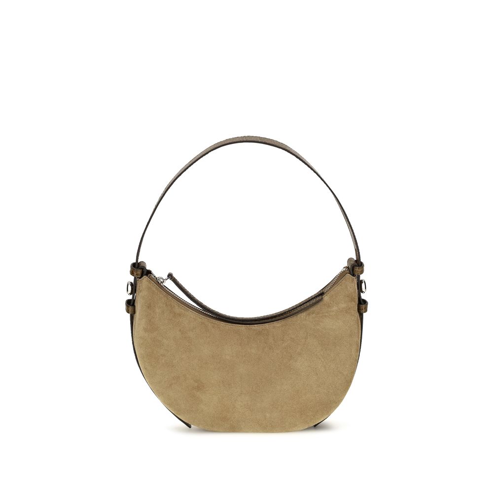 Tory Burch Beige Suede Leather Shoulder Bag Tory Burch