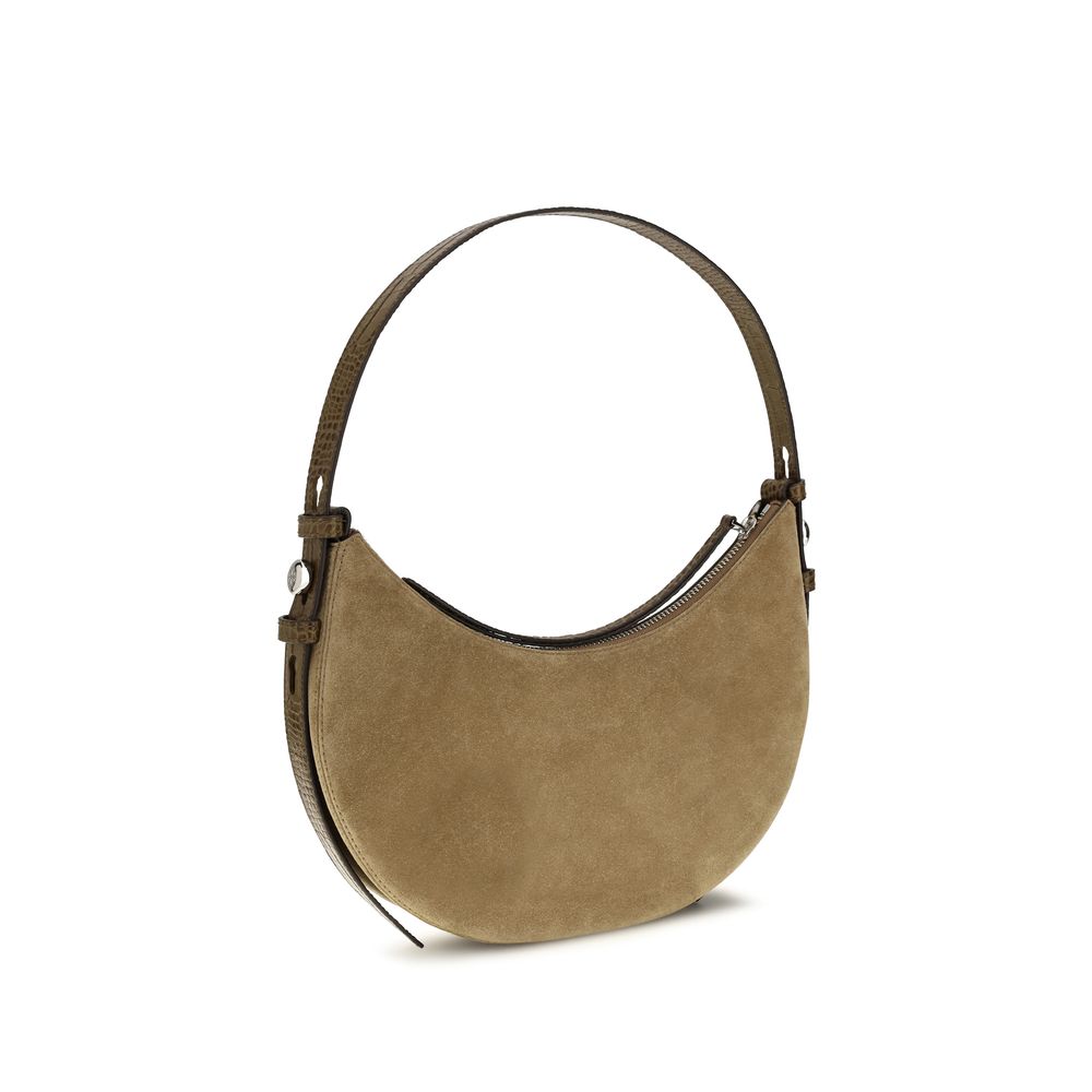 Tory Burch Beige Suede Leather Shoulder Bag Tory Burch