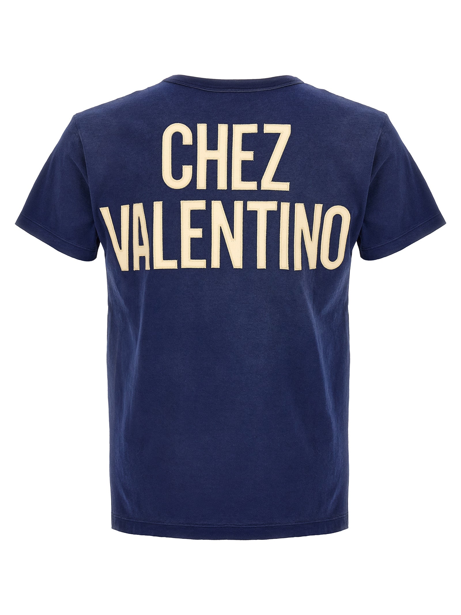 Valentino Garavani Blue Cotton Sportswear Valentino Garavani