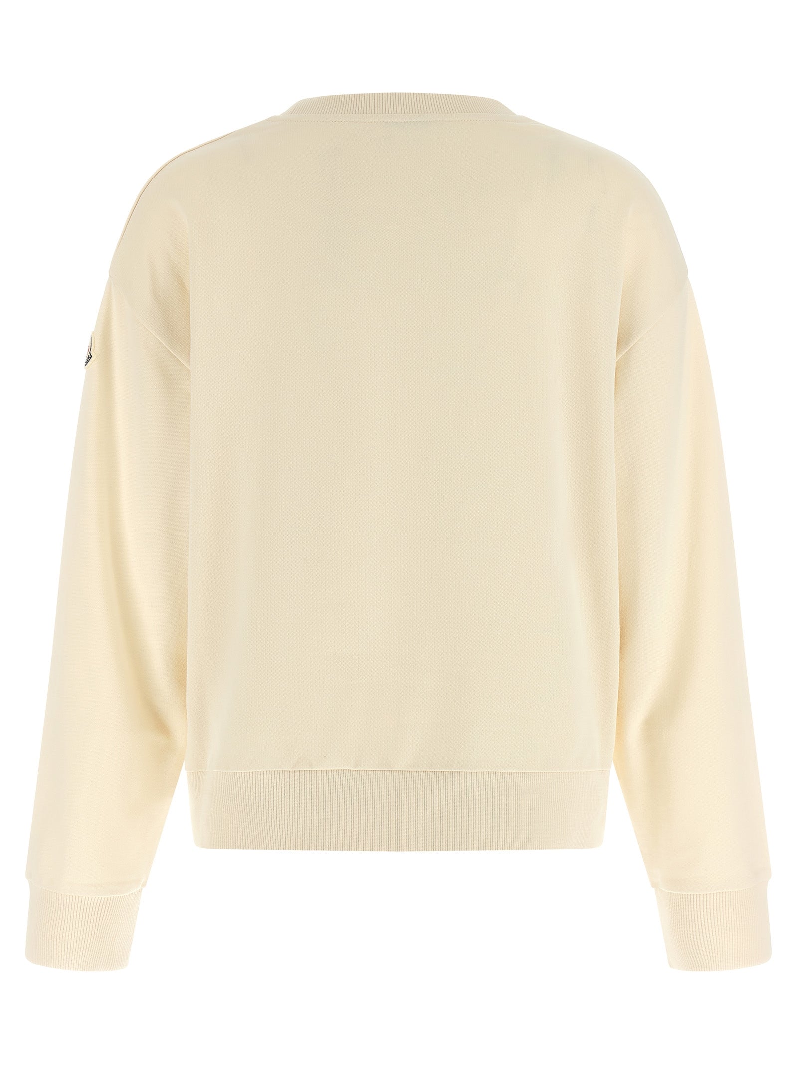 Moncler Beige Cotton Sweatshirt Moncler