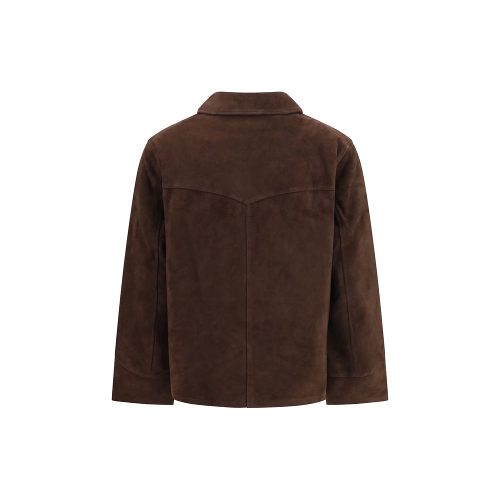 Tory Burch Brown Goatskin Jacket Tory Burch