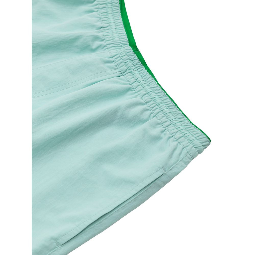 Bottega Veneta Turquoise Polyamide Swim Shorts Bottega Veneta