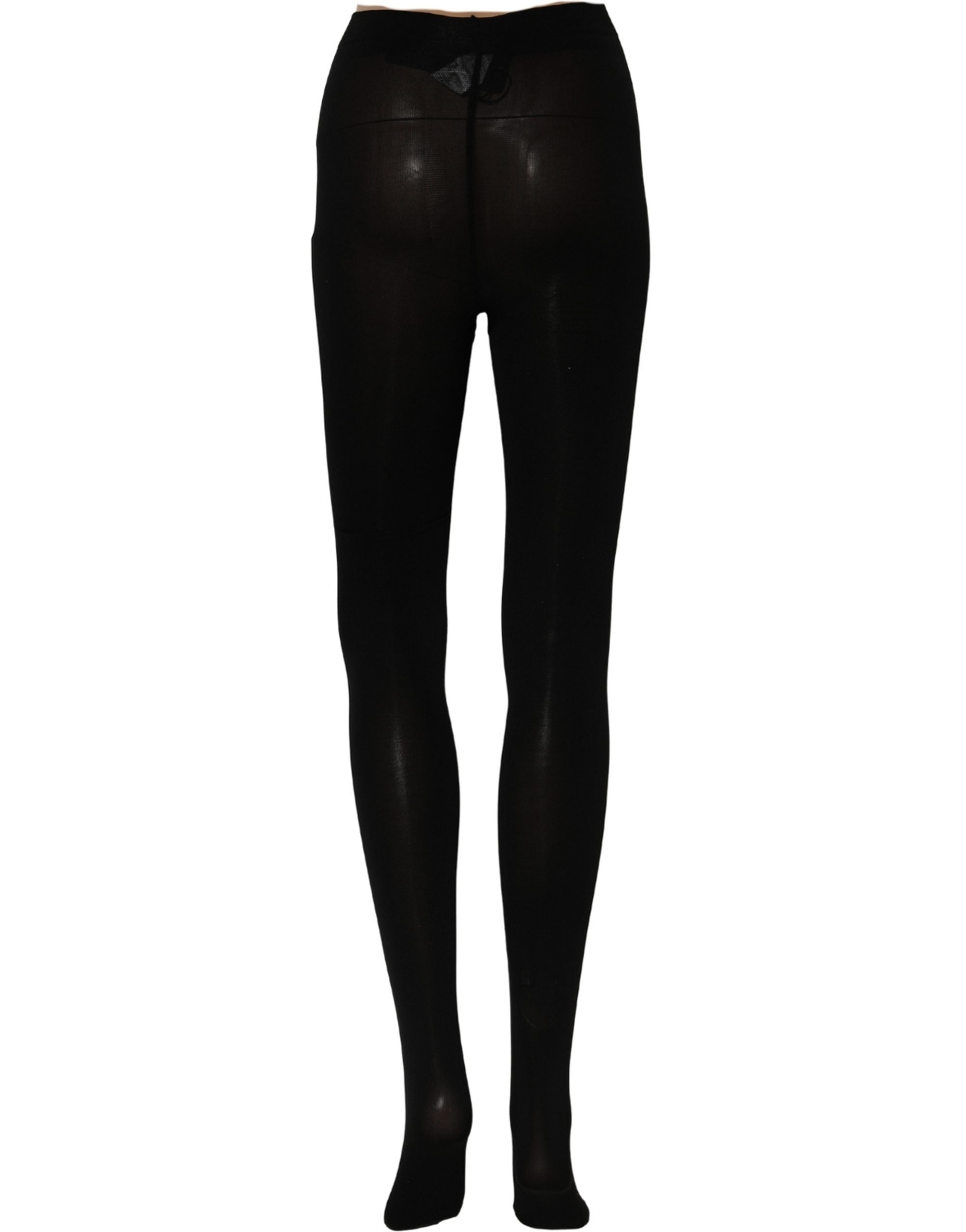 Dolce & Gabbana Black Nylon Sheer Tights Stockings Pantyhose Socks Dolce & Gabbana