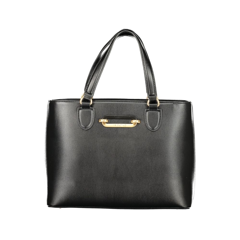 Mario Valentino Black Polyurethane Women's Bag Mario Valentino