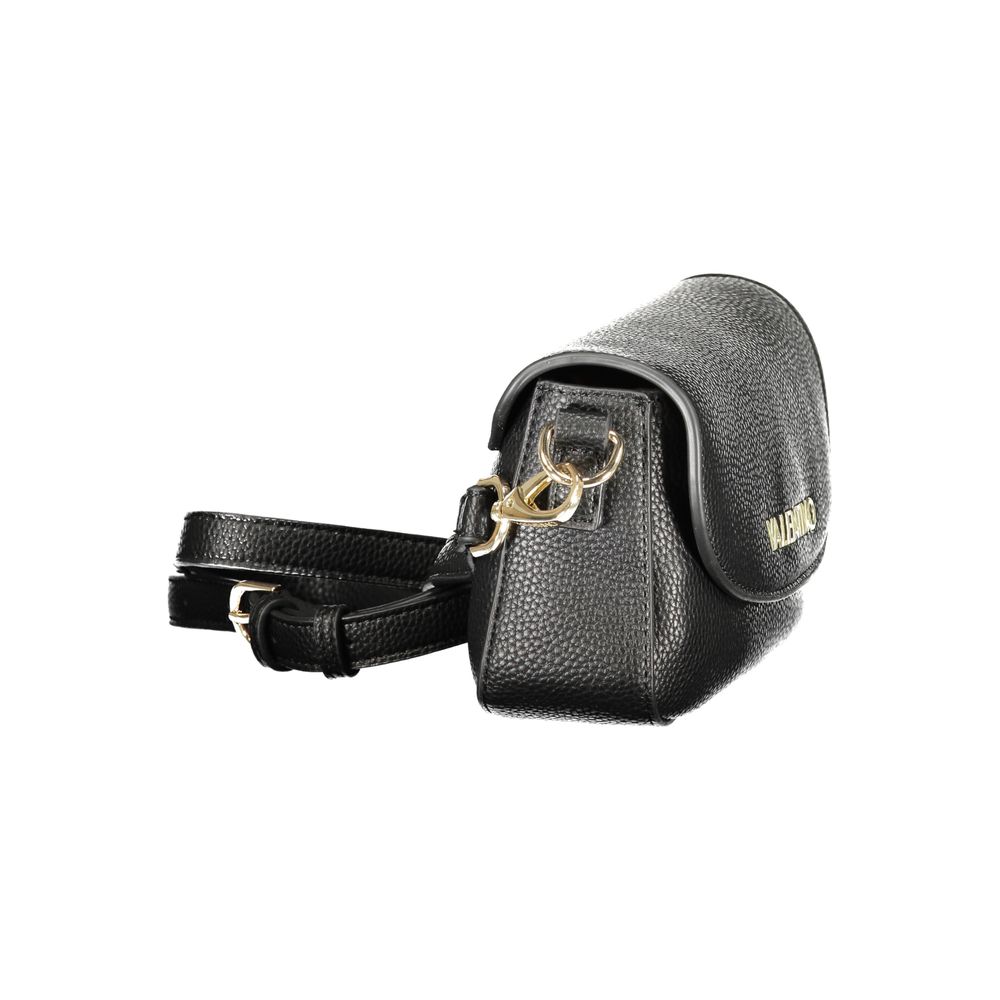 Mario Valentino Black Polyurethane Women's Bag Mario Valentino