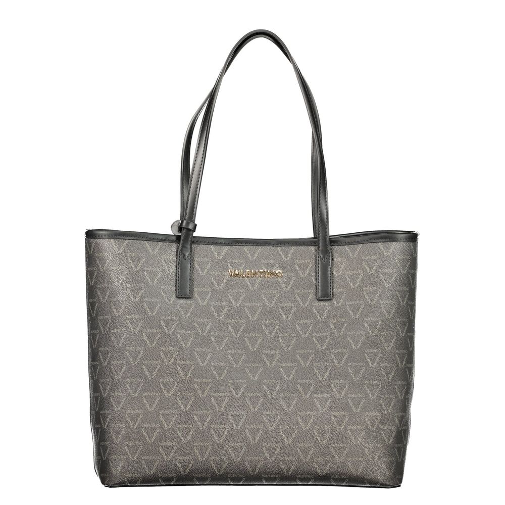 Mario Valentino Black Polyurethane Women's Bag Mario Valentino