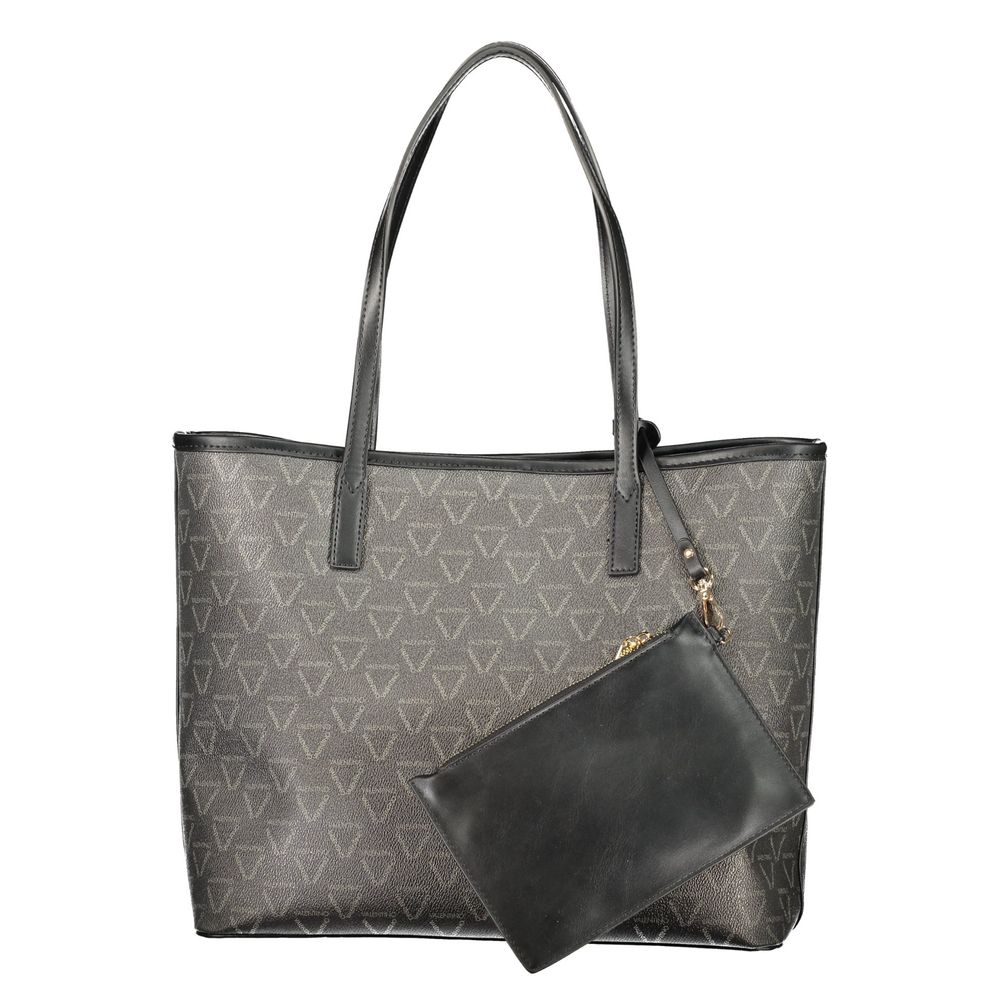 Mario Valentino Black Polyurethane Women's Bag Mario Valentino