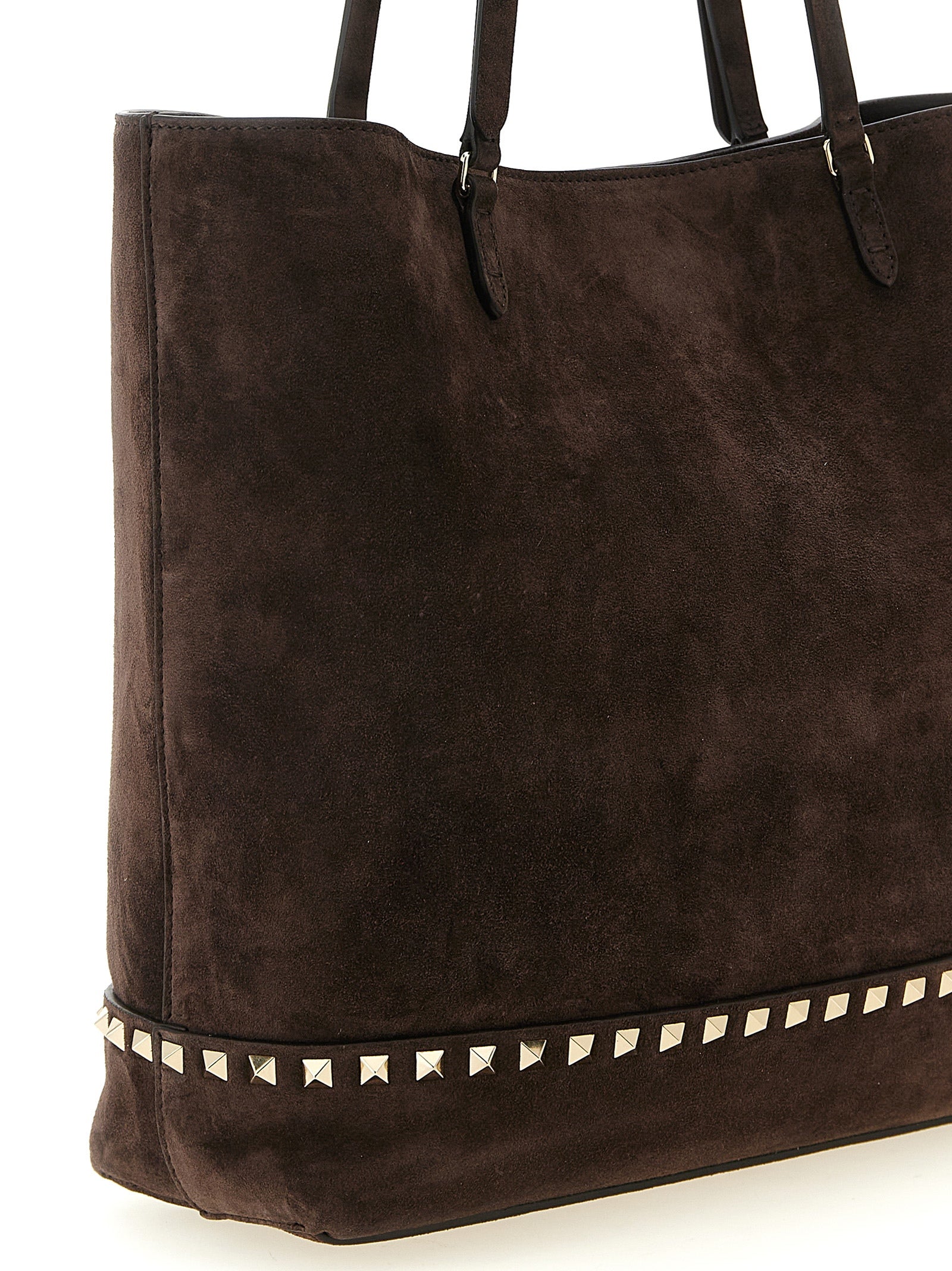 Valentino Garavani Brown Calfskin Shoulder Bag Valentino Garavani