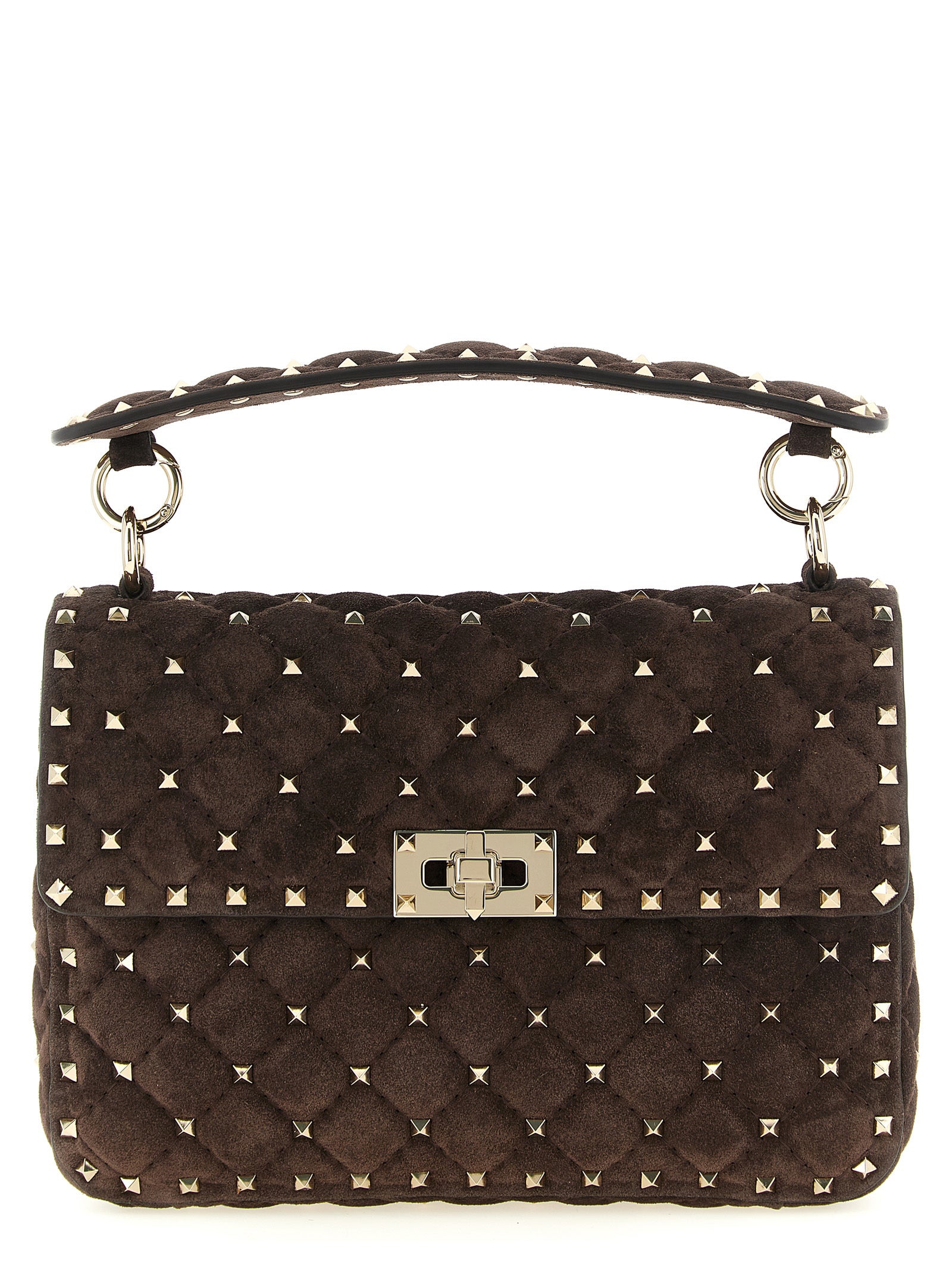 Valentino Garavani Brown Calfskin Crossbody Bag Valentino Garavani