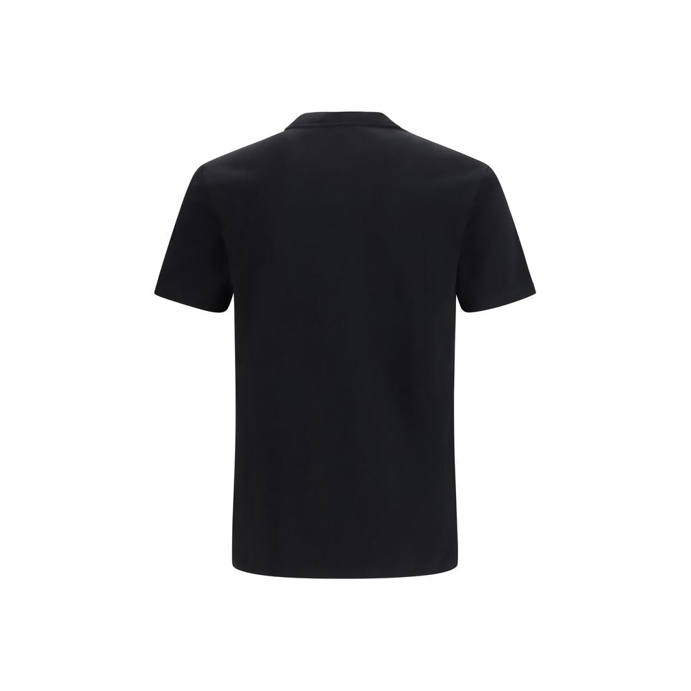 Versace Black Cotton T-Shirt Versace
