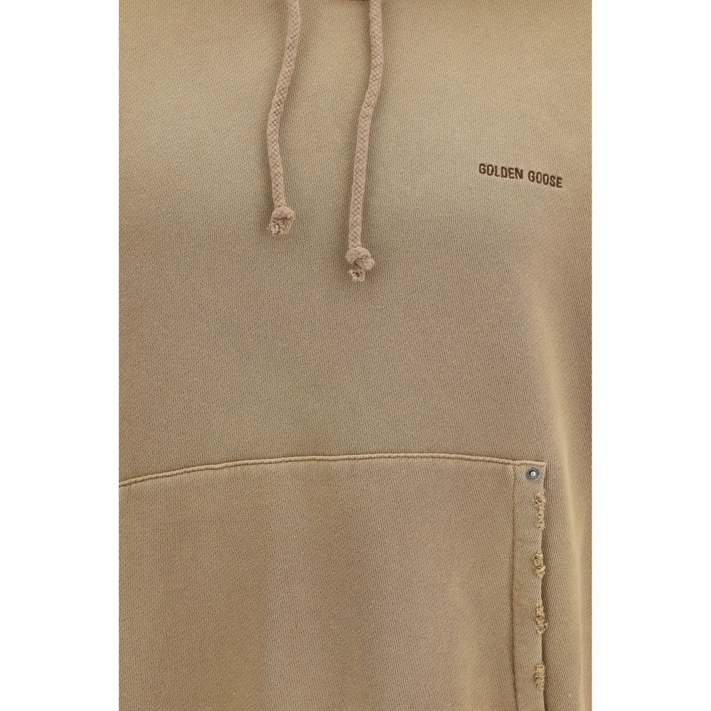 Golden Goose Brown Cotton Sweatshirt Golden Goose