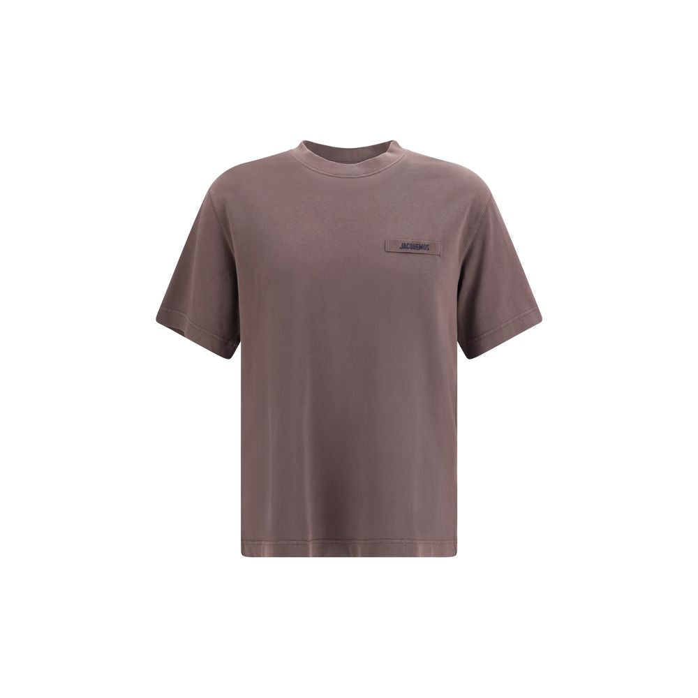 Jacquemus Brown Cotton T-Shirt Jacquemus