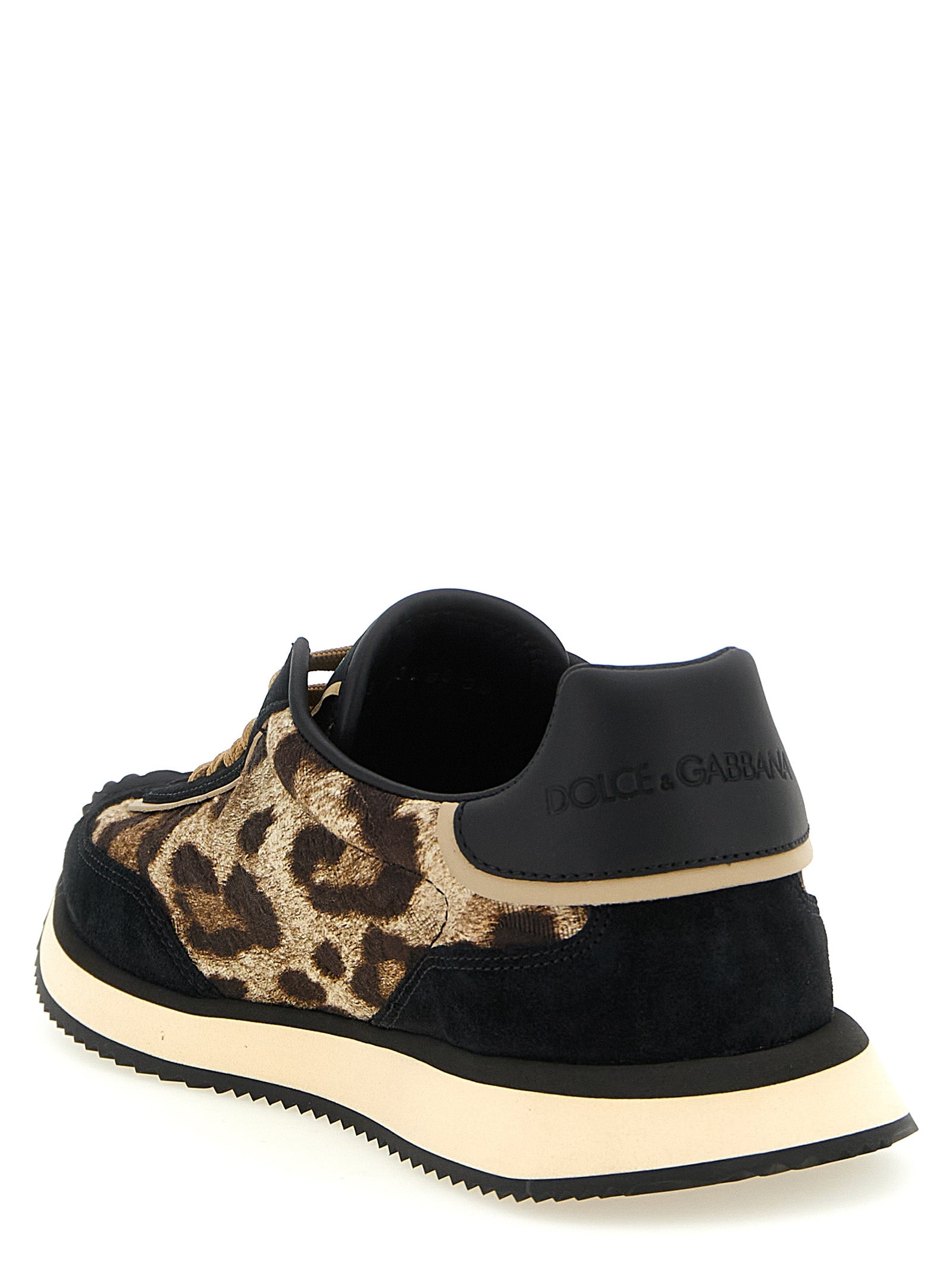 Dolce & Gabbana Multicolor Cotton Low Top Sneakers Dolce & Gabbana