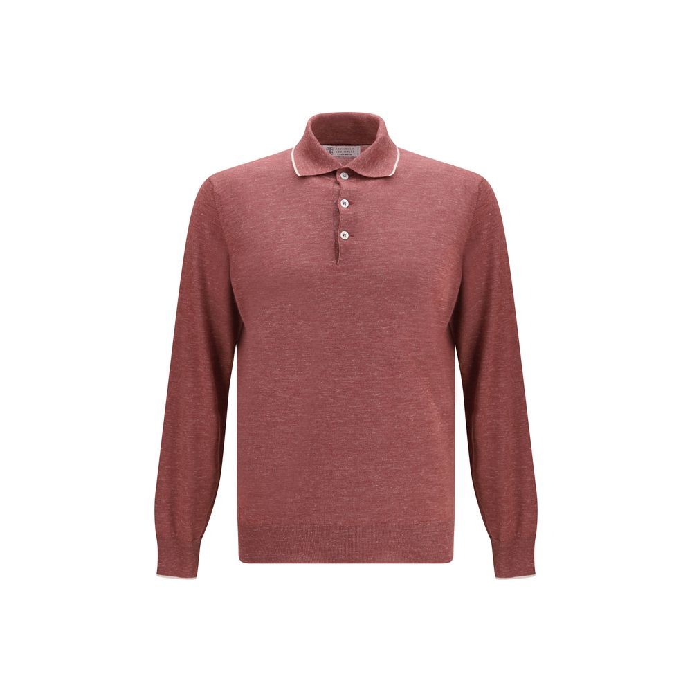 Brunello Cucinelli Bordeaux Cashmere Dress Shirt Brunello Cucinelli