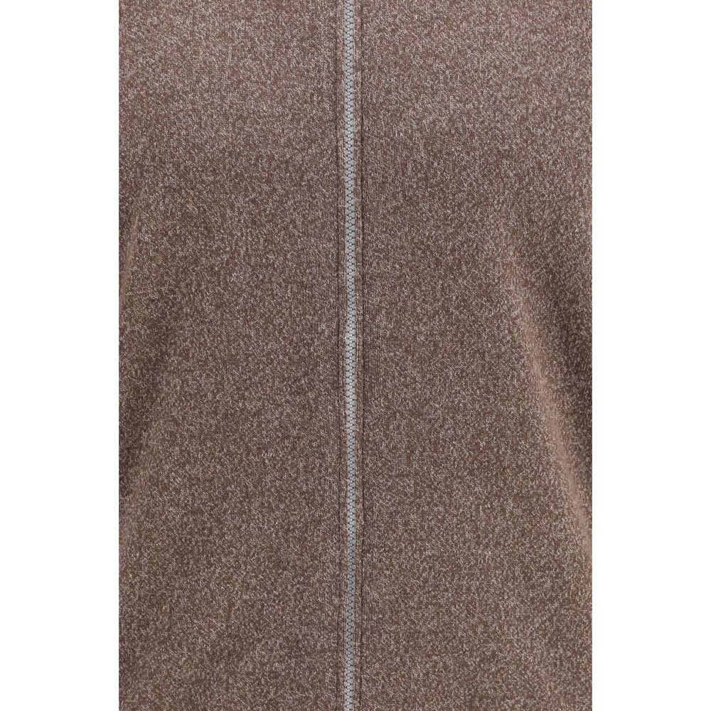 Brunello Cucinelli Brown Cashmere Cardigan Brunello Cucinelli