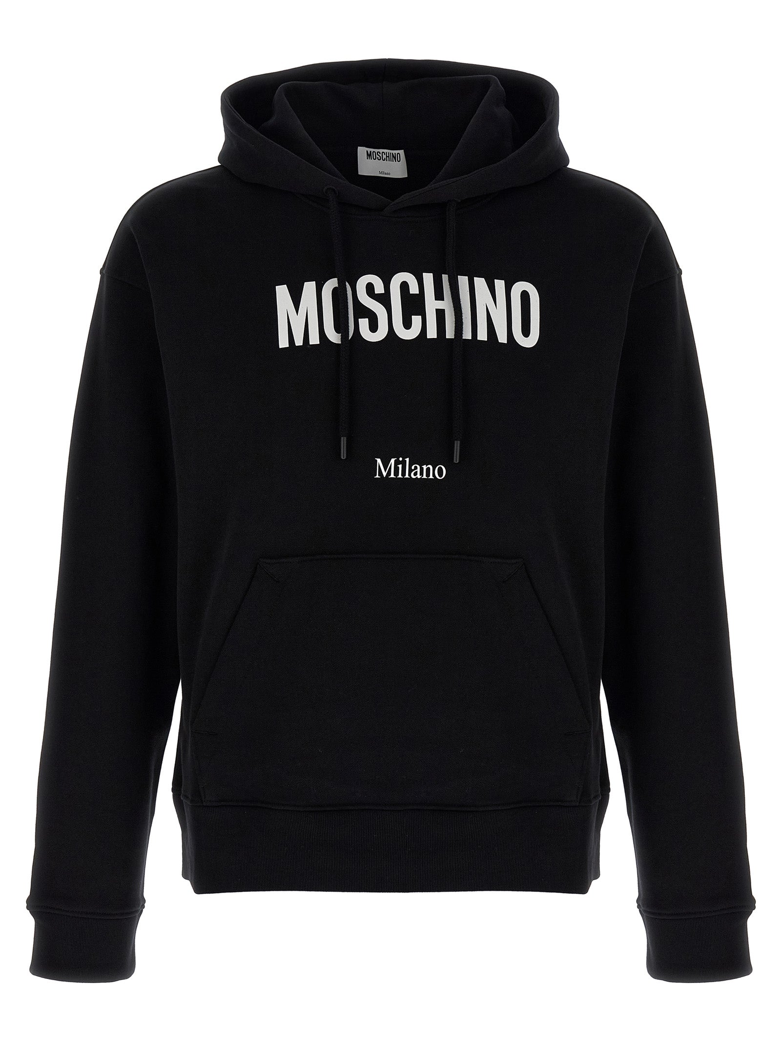 Moschino Black Cotton Sweatshirt Moschino