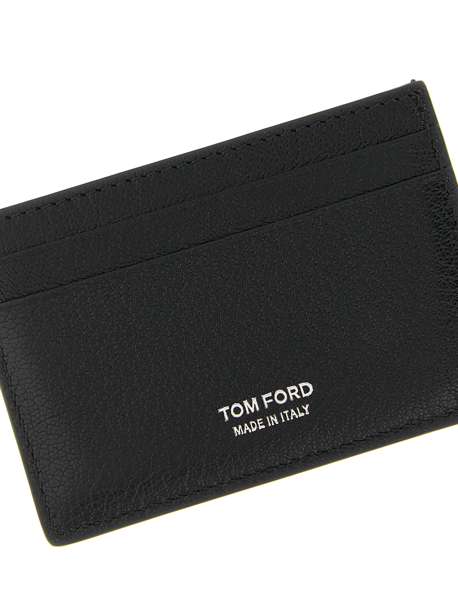 Tom Ford Black Goatskin Cardholder Tom Ford