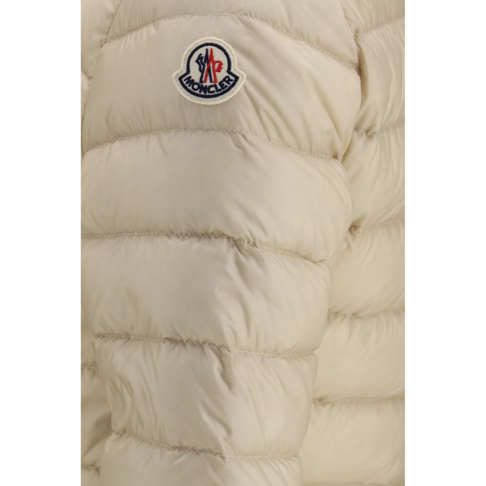 Moncler Beige Polyamide Full-Length Jacket Moncler