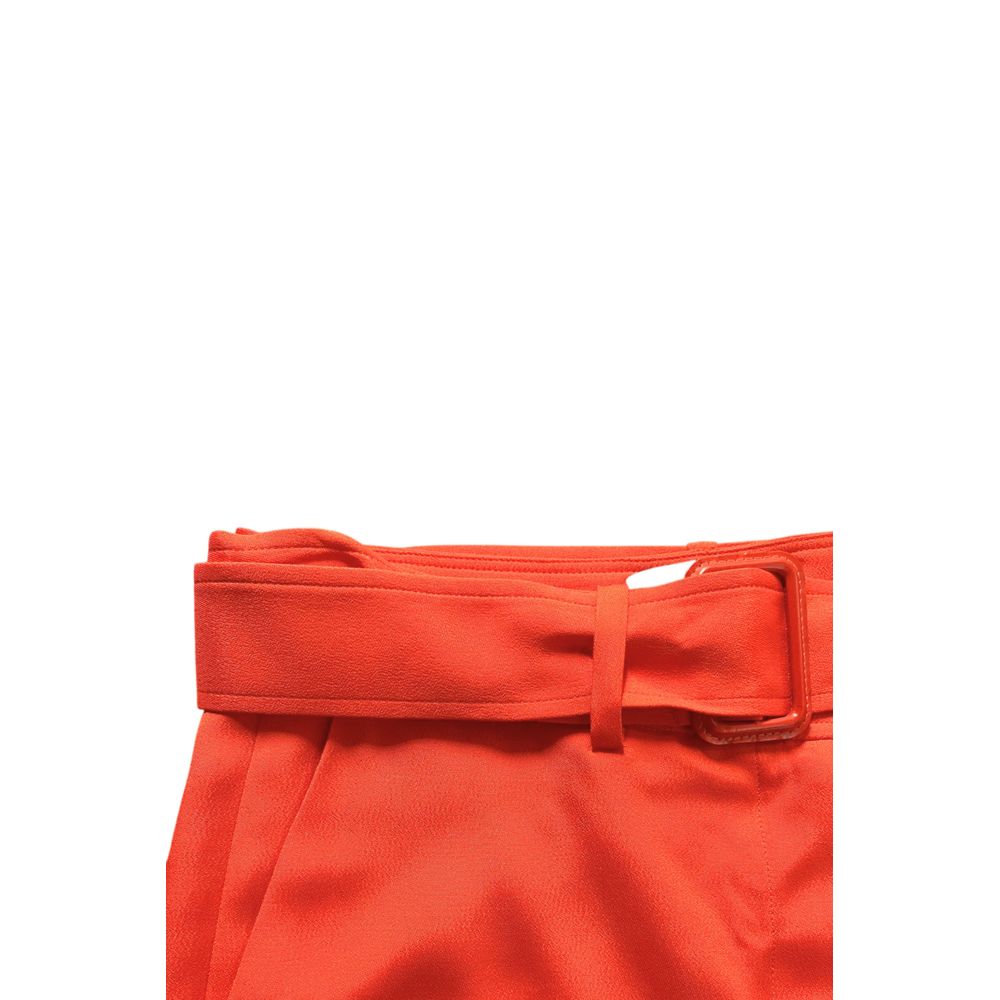 Trussardi Orange Viscose Women Pants Trussardi