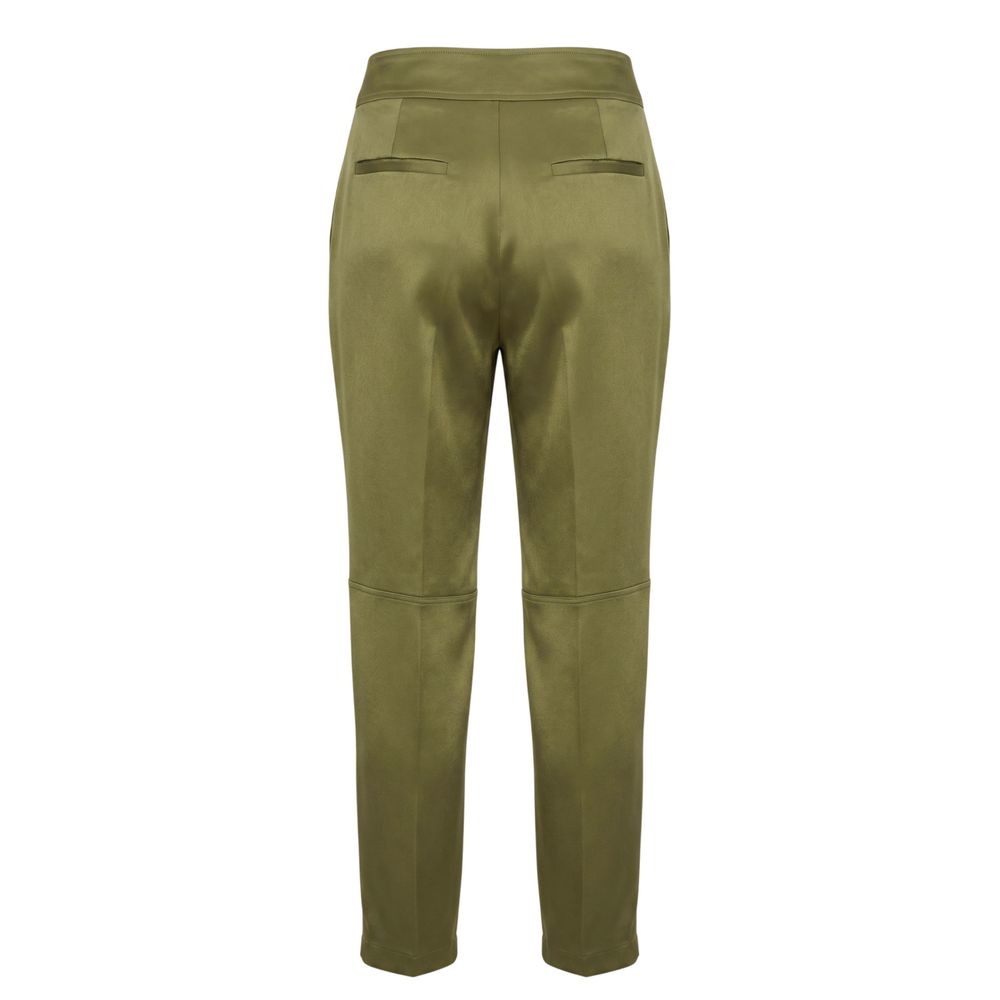 Trussardi Green Viscose Women Pants Trussardi