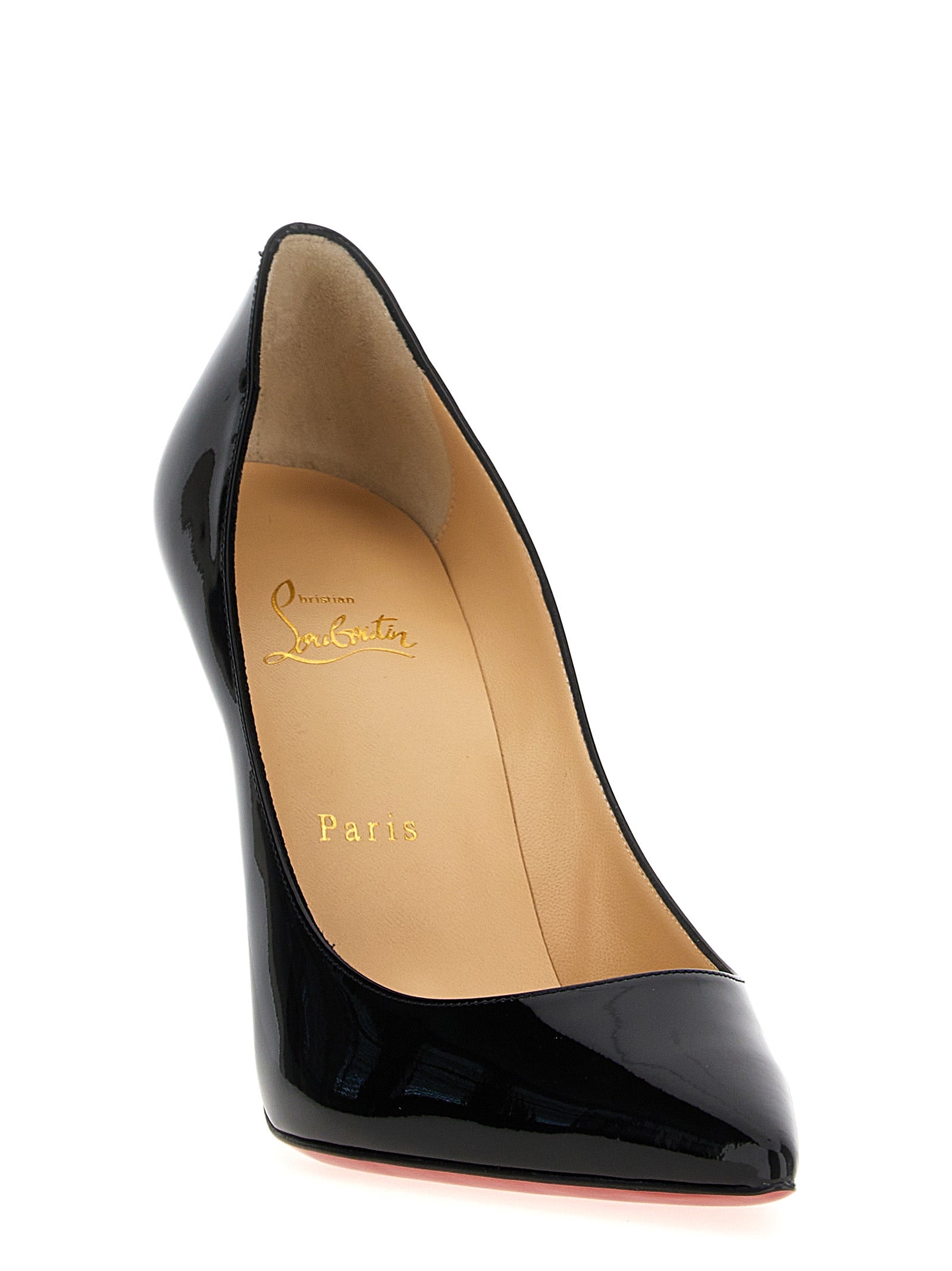 Christian Louboutin Black Calfskin High Heel Pumps Christian Louboutin