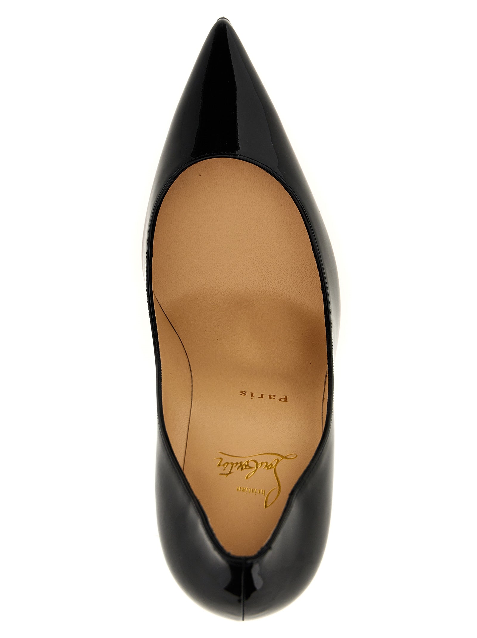 Christian Louboutin Black Calfskin High Heel Pumps Christian Louboutin