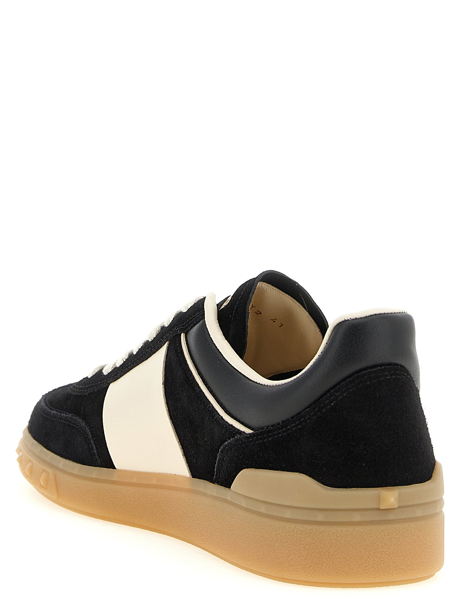 Valentino Garavani Multicolor Calfskin Low Top Sneakers Valentino Garavani