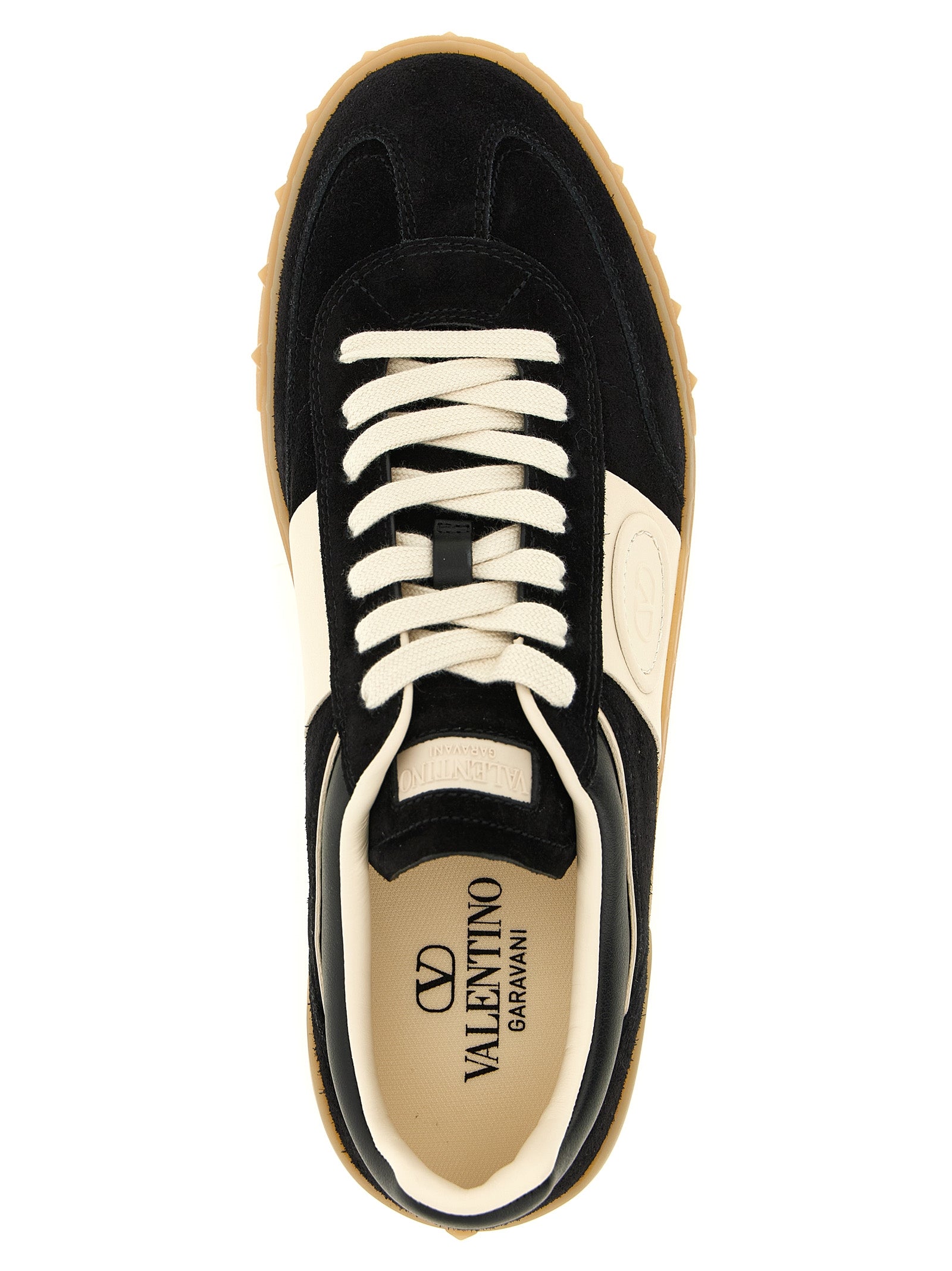Valentino Garavani Multicolor Calfskin Low Top Sneakers Valentino Garavani