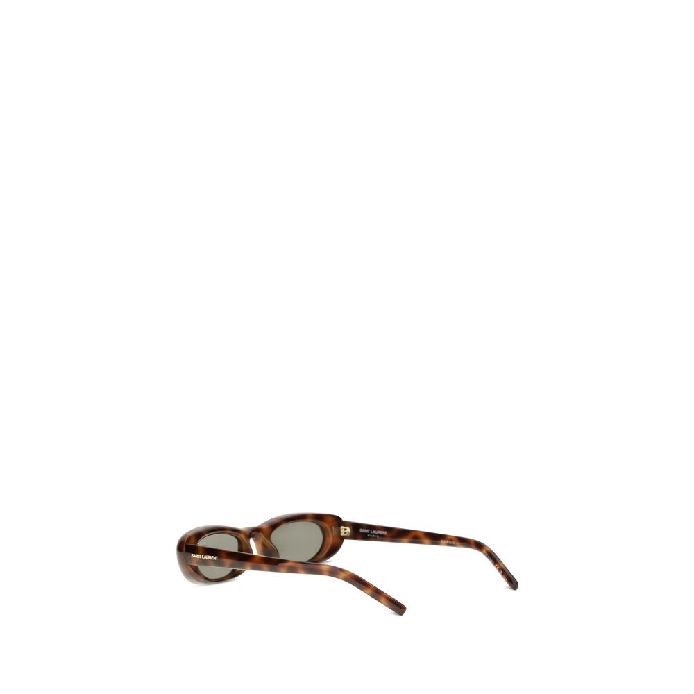 Saint Laurent Brown Acetate Sunglasses Saint Laurent
