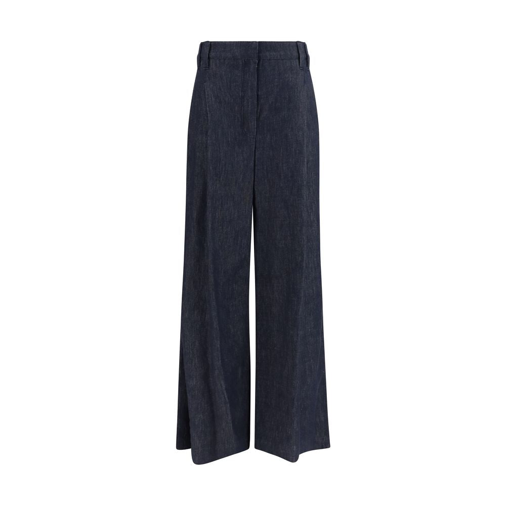 Brunello Cucinelli Blue Cotton Jeans Denim Brunello Cucinelli
