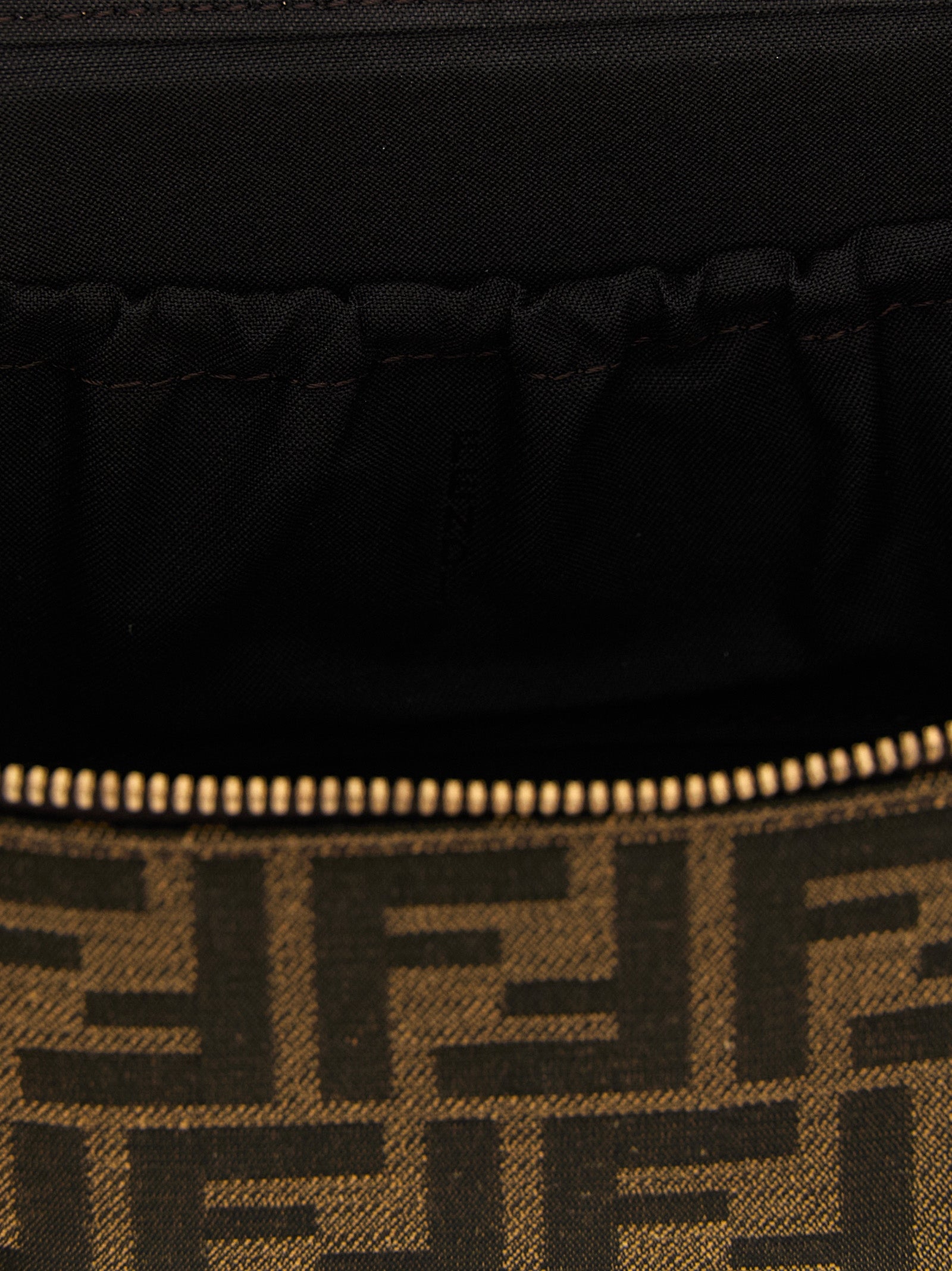 Fendi Brown Polyester Handbag Fendi
