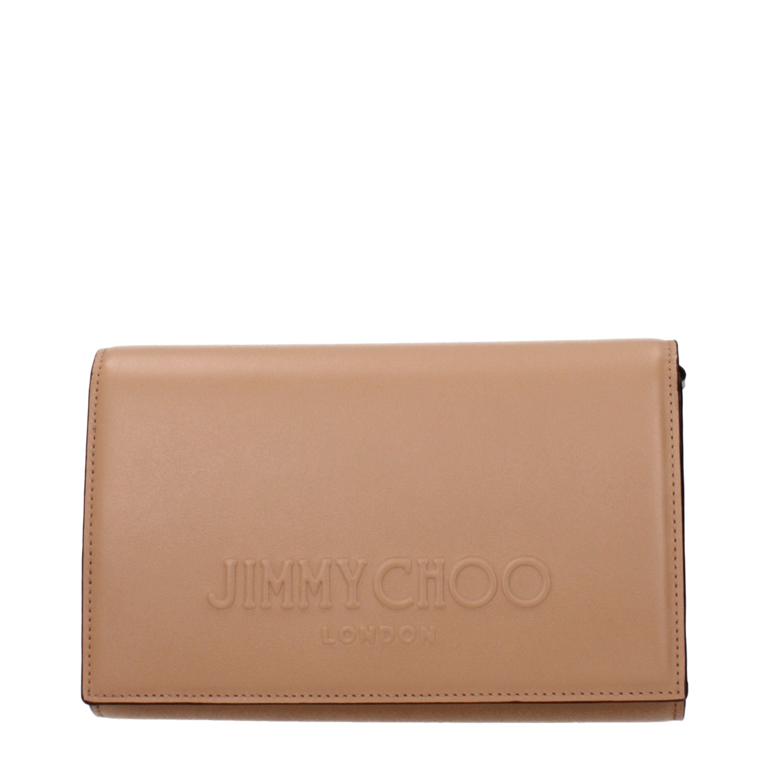 Jimmy Choo Brown Leather Clutch Bag Jimmy Choo