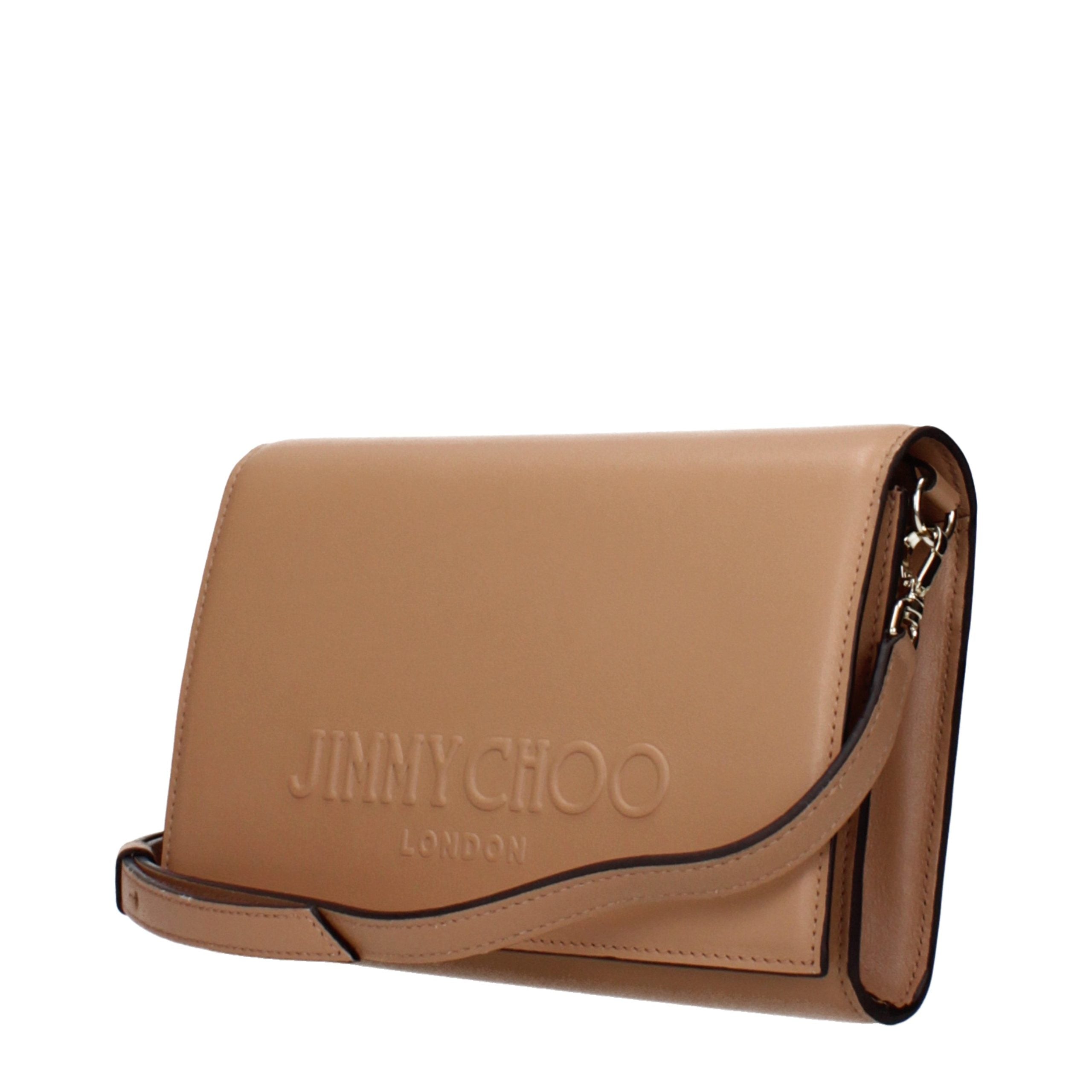 Jimmy Choo Brown Leather Clutch Bag Jimmy Choo