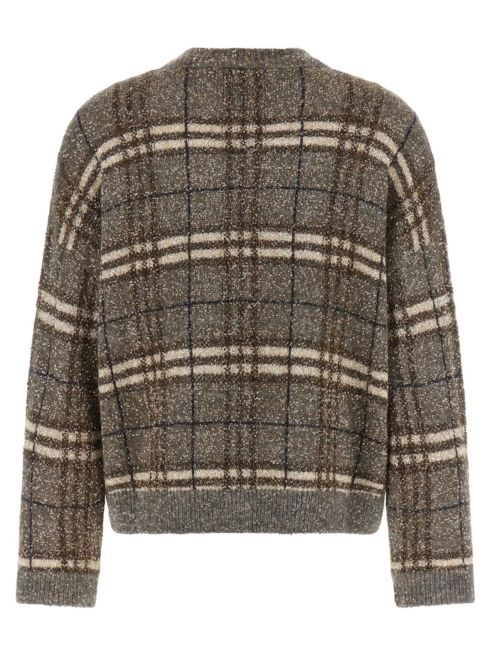Brunello Cucinelli Multicolor Polyamide Cardigan Brunello Cucinelli