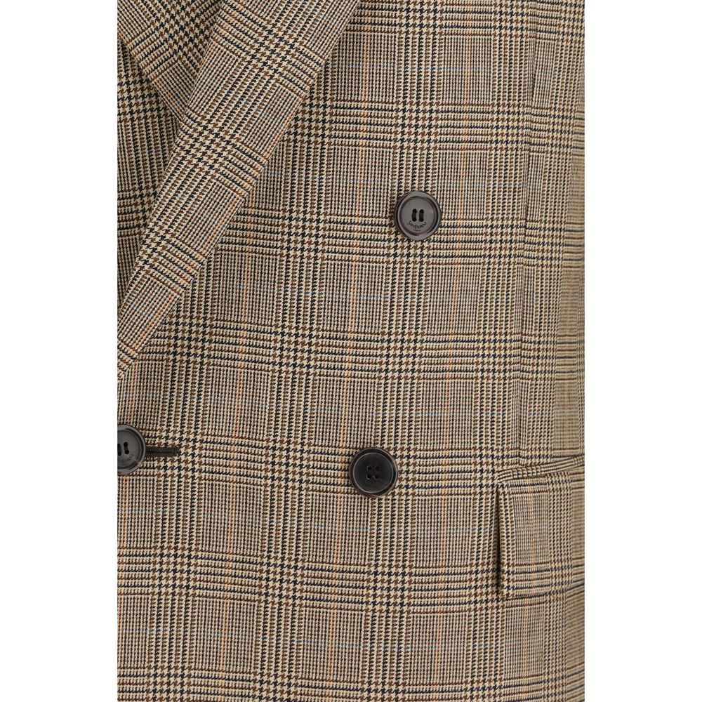 Saint Laurent Beige Wool Oves Aries Blazer Saint Laurent