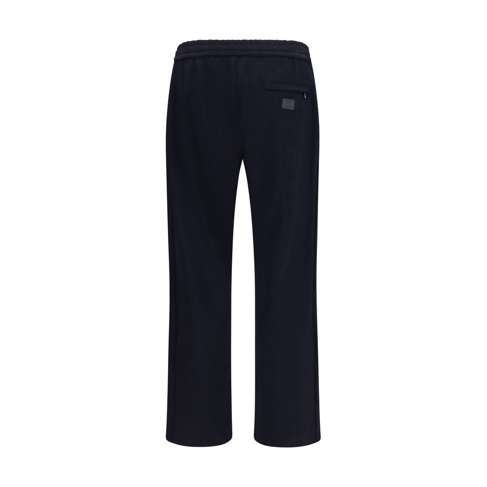 Dolce & Gabbana Blue Polyamide Athletic Pants Dolce & Gabbana