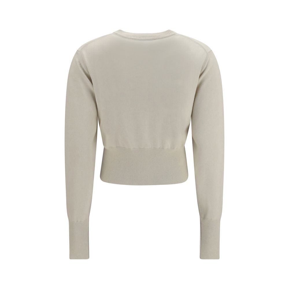 Vivienne Westwood White Cotton Cardigan Vivienne Westwood
