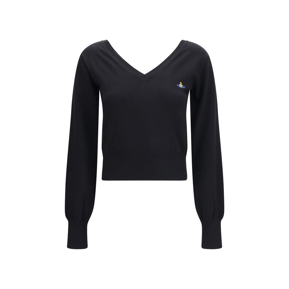 Vivienne Westwood Black Cotton Sweatshirt Vivienne Westwood