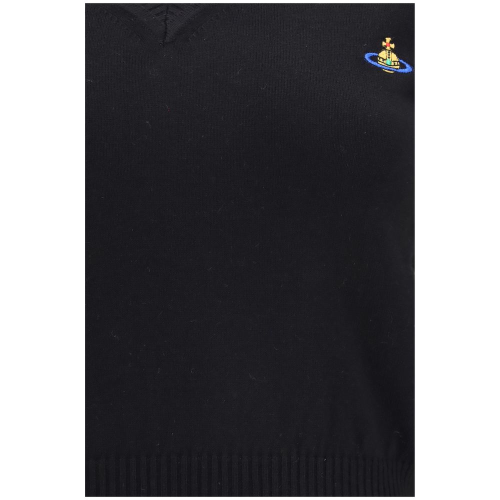 Vivienne Westwood Black Cotton Sweatshirt Vivienne Westwood