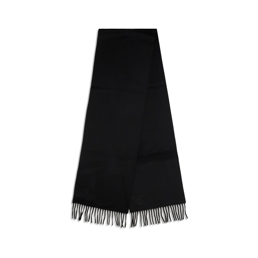Max Mara Black Cashmere Scarf Max Mara