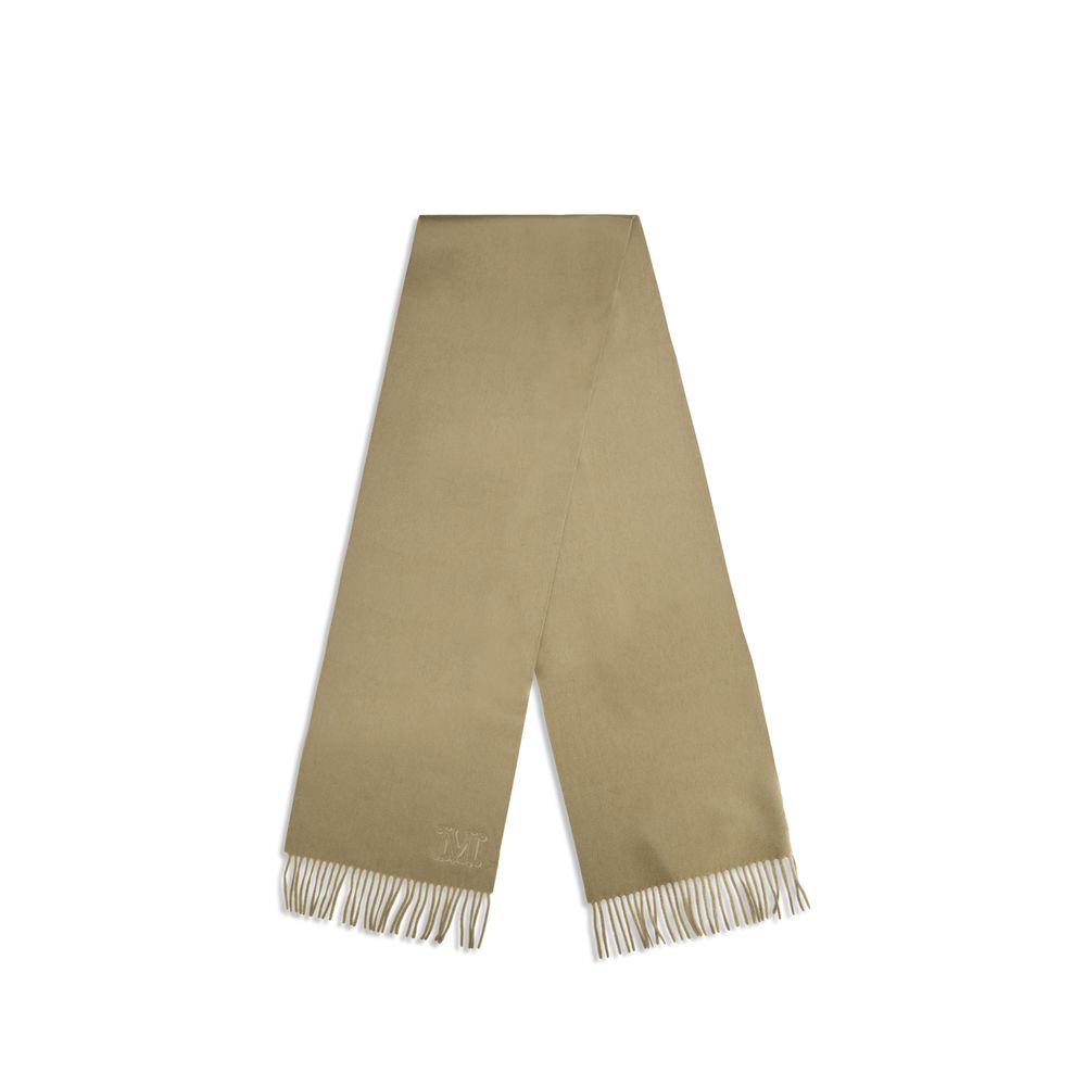 Max Mara Beige Cashmere Scarf Max Mara