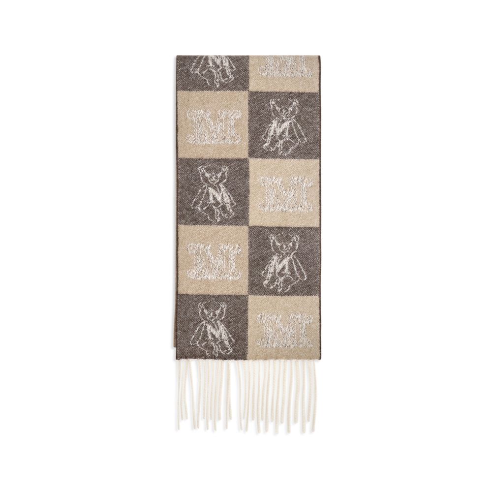 Max Mara Beige Cashmere Scarf Max Mara