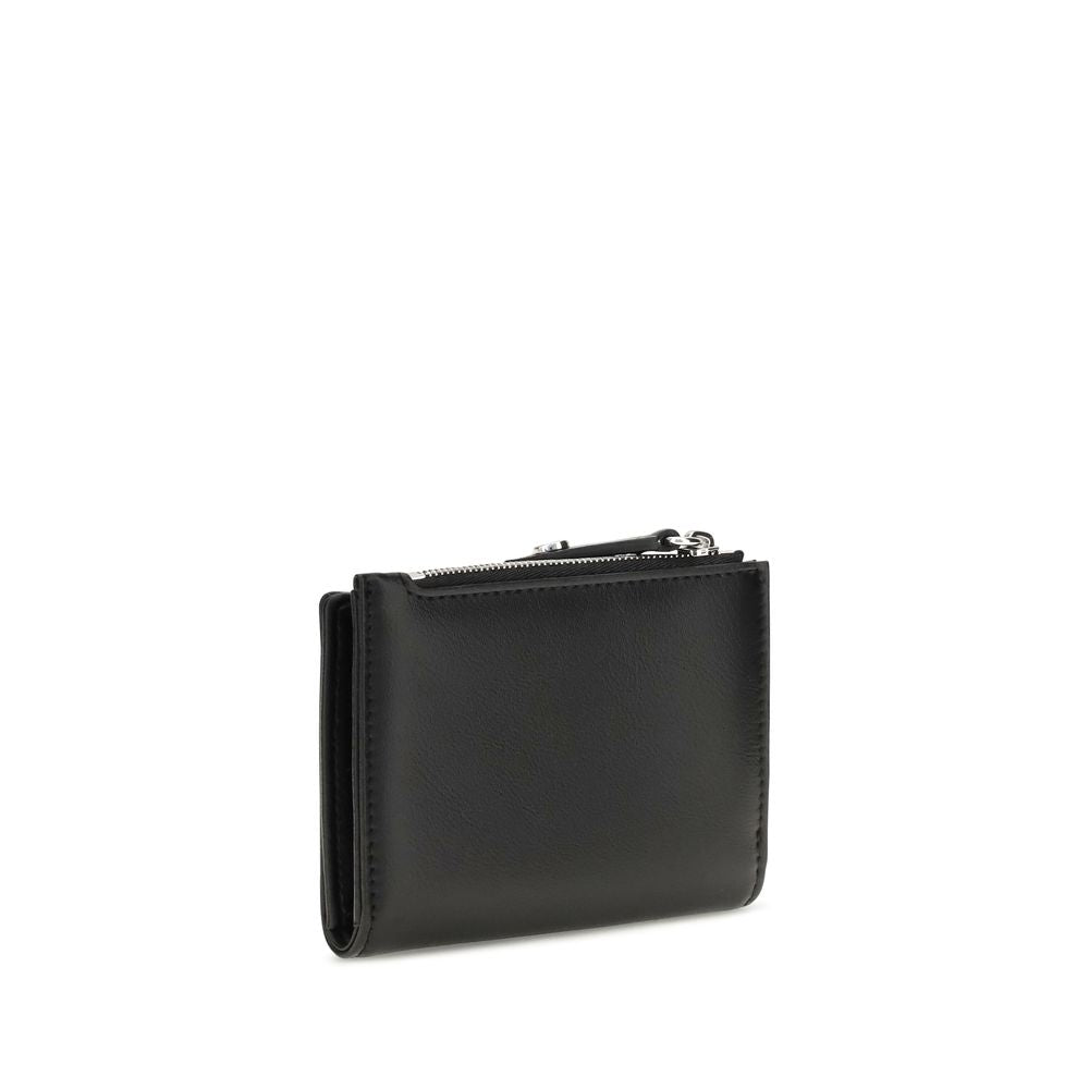 Vivienne Westwood Black Calf Leather Bos Taurus Wallet Vivienne Westwood